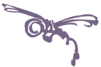 Dragonfly Purple Mascot Dragonfly Purple Mascot