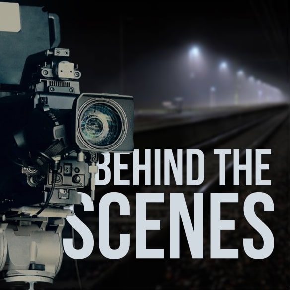 BTS Behind The Scenes of the British Transport Police Promotional Video by Dragonfly Video Production Company