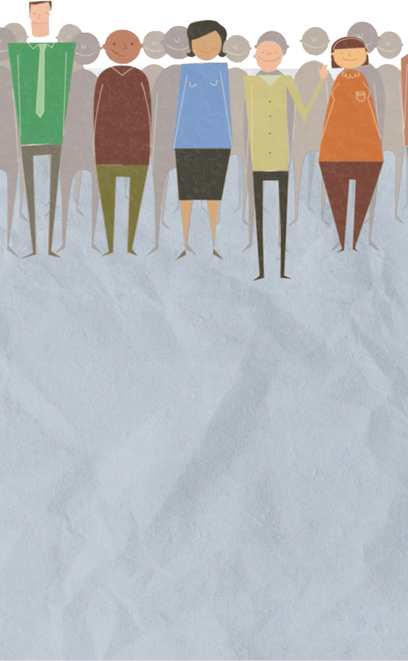 A Group Of Animated Characters From The Hand-Drawn Explainer Video For Aat A group of animated characters from the hand-drawn explainer video for AAT