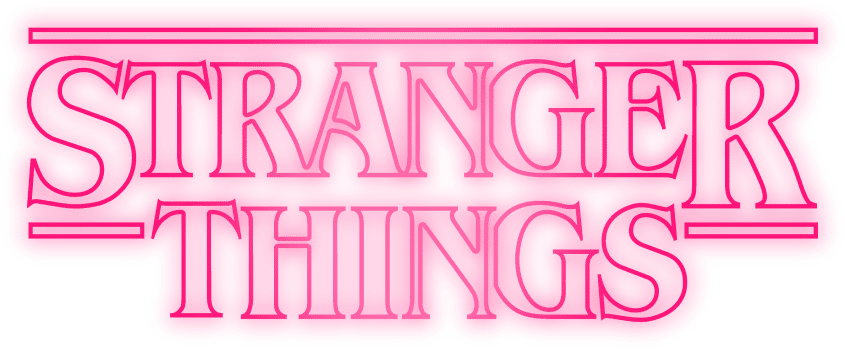 Stranger Things Logo Stranger things logo