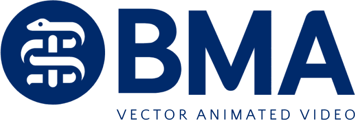 Bma Vector Animated Video Logo. The Logo Features A Blue Circle With A White Abstract Design Inside, Resembling Interlocking Shapes. Next To The Circle Are The Letters &Quot;Bma&Quot; In Blue, Followed By The Text &Quot;Vector Animated Video&Quot; In Smaller Blue Font Below, Showcasing An Animated Video Example For Bma Video Case Study Presentations. BMA Vector Animated Video logo. The logo features a blue circle with a white abstract design inside, resembling interlocking shapes. Next to the circle are the letters "BMA" in blue, followed by the text "Vector Animated Video" in smaller blue font below, showcasing an animated video example for BMA video case study presentations.