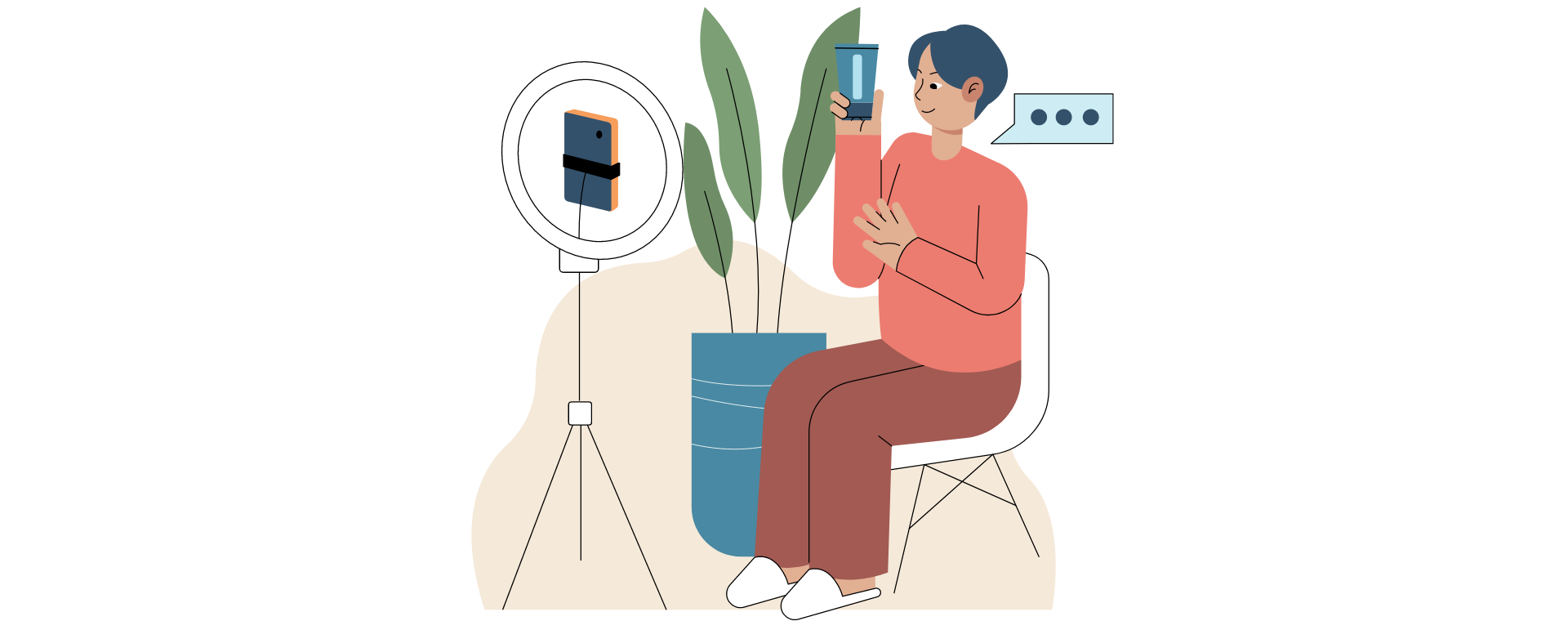 User-generated video content featuring brand products