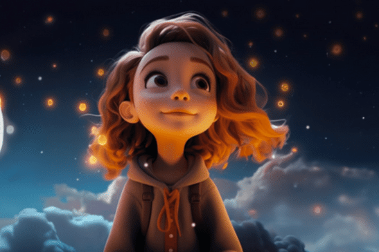 3D animated character