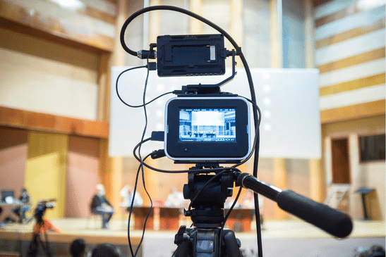 Live streaming an event